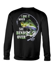 I Love It When She Bends Over - Fishing Gifts Crewneck Sweatshirt tile