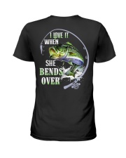 I Love It When She Bends Over - Fishing Gifts Ladies T-Shirt tile