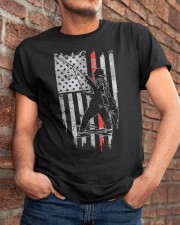 Fisherman Flag - Love Fishing Classic T-Shirt apparel-classic-tshirt-lifestyle-26