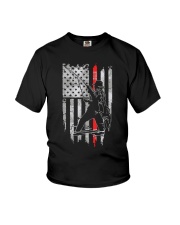 Fisherman Flag - Love Fishing Youth T-Shirt tile
