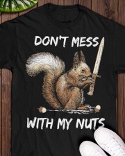 Don't Mess With My Nuts - Love Squirrel Classic T-Shirt apparel-classic-tshirt-lifestyle-front-160