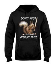 Don't Mess With My Nuts - Love Squirrel Hooded Sweatshirt tile