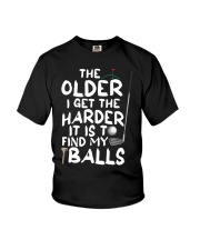 The Older I Get The Harder It Is To Find My Balls - Golf Lover Youth T-Shirt tile