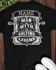 The Man - The Myth - The Golfing Legend Custom - Love Fishing Classic T-Shirt apparel-classic-tshirt-lifestyle-back-161