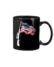 Rifle Flag - Hunting Lover Mug tile