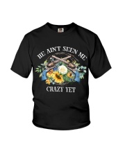 He Ain't Seen Me - Crazy Yet - Gun Lover Youth T-Shirt tile