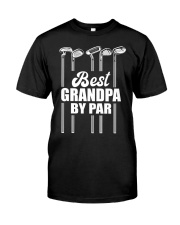 Best Grandpa By Par - Golf Lover Classic T-Shirt front