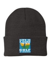 Life Is A Game - Golf Is Serious - Love Golf Knit Beanie tile