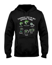 Things I Do In My Spare Time- Love Fishing Hooded Sweatshirt tile