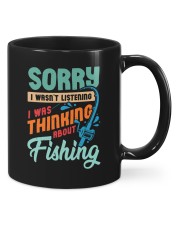 Sorry I Wasn't Listening I Was Thinking About Fishing - Love Fishing Mugs tile