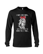 May Look Calm - In My Head I've Kicked You 3 Times Long Sleeve Tee tile