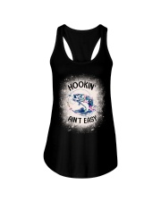 Hooking Ain't Easy - Love Fishing Ladies Flowy Tank tile