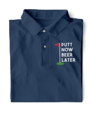 Putt Now Beer Later - Golf Lover Classic Polo front