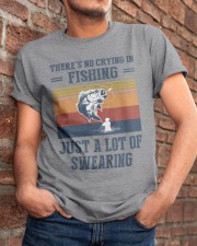 There's No Crying In Fishing - Love Fishing Classic T-Shirt apparel-classic-tshirt-lifestyle-26