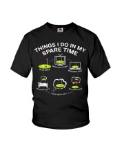 Things I Do In My Spare Time - Golf Gifts Youth T-Shirt tile