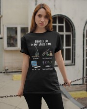 Things I Do In My Spare Time - Love Fishing Classic T-Shirt apparel-classic-tshirt-lifestyle-19