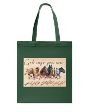 God Say You Are - Love Horse Tote Bag tile
