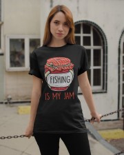 Fishing Is My Jam - Love Fishing Classic T-Shirt apparel-classic-tshirt-lifestyle-19