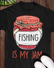 Fishing Is My Jam - Love Fishing Classic T-Shirt apparel-classic-tshirt-lifestyle-front-160