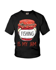 Fishing Is My Jam - Love Fishing Youth T-Shirt tile