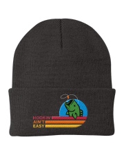Hookin Ain't Easy - Fishing Gifts Knit Beanie tile