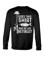 Does This Shirt - Make Me Look Retired - Love Fishing Crewneck Sweatshirt tile