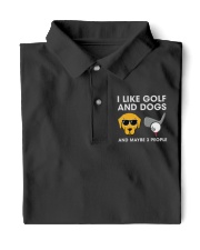 I Like Golf And Dogs And Maybe 3 People - Love Golf Classic Polo tile