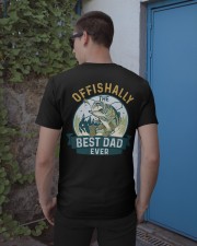 Offishhally Best Dad Ever - Love Fishing Classic T-Shirt apparel-classic-tshirt-lifestyle-22