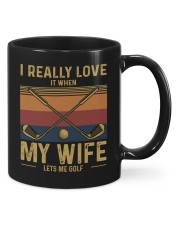 I Really Love It When My Wife Lets Me Golf - Love Golf Mugs tile