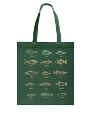 Types Of Fish Sketch - Fishing Gifts Tote Bag tile
