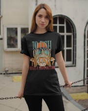 To Fish Or Not To Fish - What A Stupid Question - Love Fishing Classic T-Shirt apparel-classic-tshirt-lifestyle-19