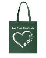 Living The Simple Life - Love Golf Tote Bag tile