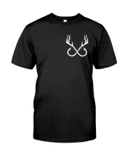 Hunting And Fishing Flag Double Sides - Love Fishing Hunting Classic T-Shirt front