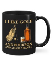 I Like Golf And Bourbon And Maybe 3 People - Golf Gifts Mugs tile