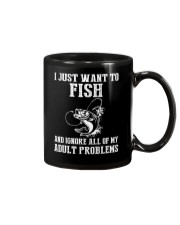 Just Want To Fish- Ignore All Of My Adult Problems Mug tile