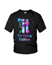 I'm Going Fishing Youth T-Shirt tile