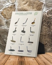 Evolution Of Putter - Golf Lover 8x10 Easel-Back Gallery Wrapped Canvas aos-easel-back-canvas-pgw-8x10-lifestyle-front-10