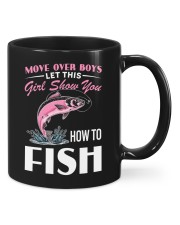 Move Over Boys Let This Girl Show You How To Fish - Love Fishing Mugs tile