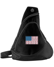 US Flag Fish - Love Fishing Sling Pack tile