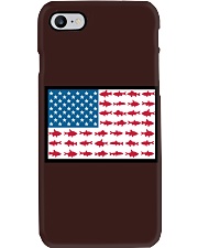 US Flag Fish - Love Fishing Phone Case tile