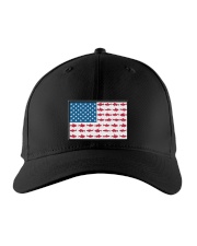 US Flag Fish - Love Fishing Embroidered Hat tile
