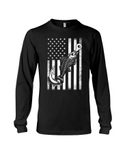 Fish Hook Flag - Fishing Gifts Long Sleeve Tee tile
