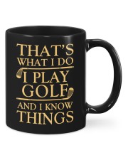 That's What I Do - I Play Golf And I Know Things - Golf Gifts Mugs tile
