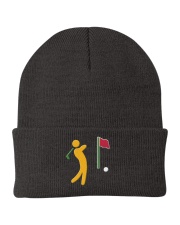 Golf Human Figure - Love Golf Knit Beanie tile