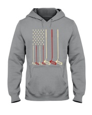 Golf Flag Putter - Love Golf Hooded Sweatshirt tile