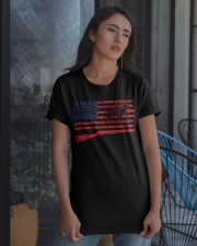 Hunting Deer Flag - Love Hunting Classic T-Shirt apparel-classic-tshirt-lifestyle-08
