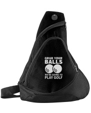 Grab Your Balls - We're Going To Play Golf - Golf Gifts Sling Pack tile