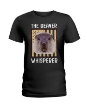 The Beaver Whisperer - Love Beaver Ladies T-Shirt tile