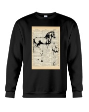 Study Of Horse - Love Horse Crewneck Sweatshirt tile
