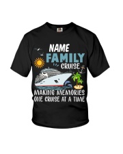 Family Cruise - Making Memories One Cruise At A Time - Love Cruise Youth T-Shirt tile